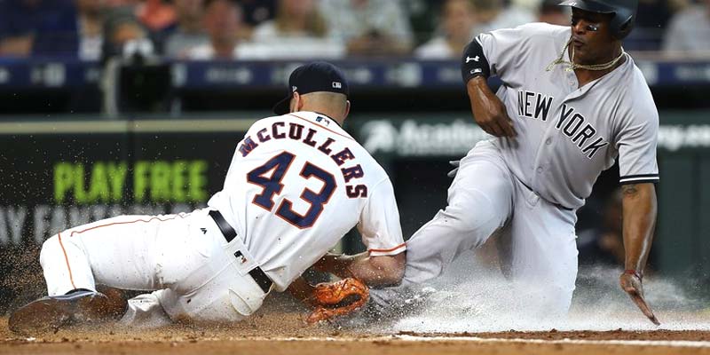 partido baseball final da MLB Astros x Yankees