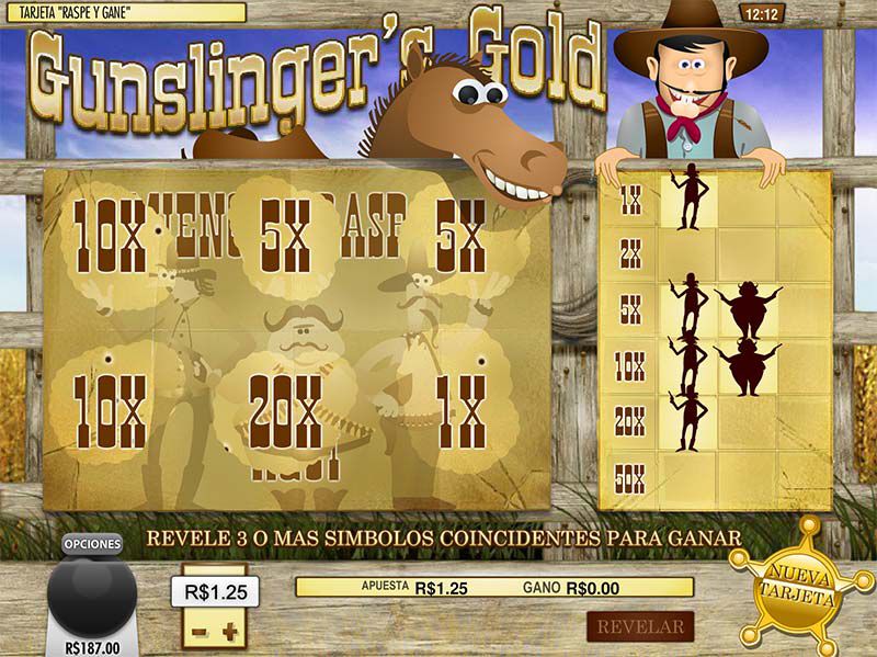 raspadita online Gunslingers’s Gold