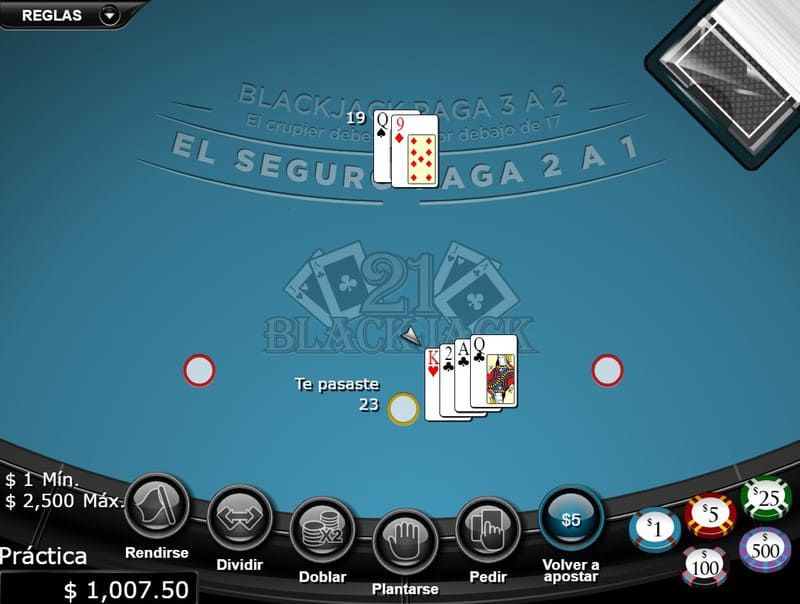 blackjack casino online bodog