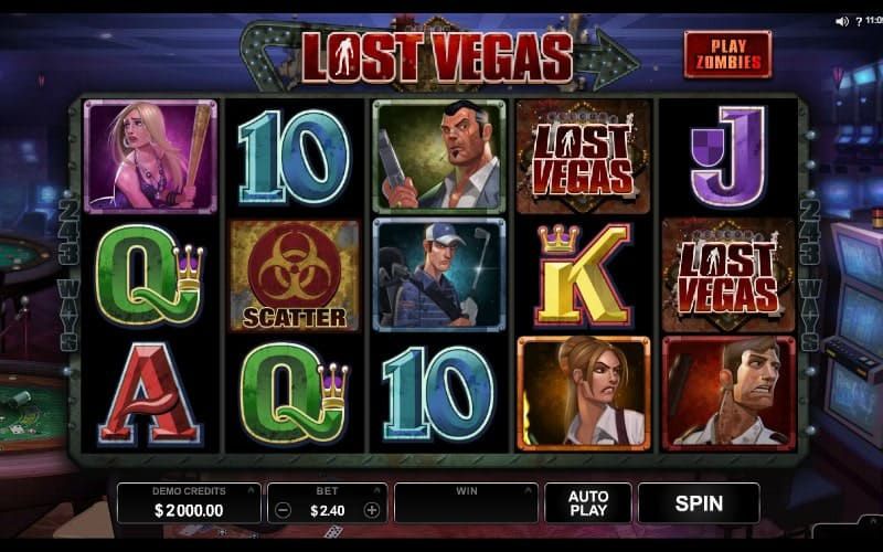 lost vegas slot bodog