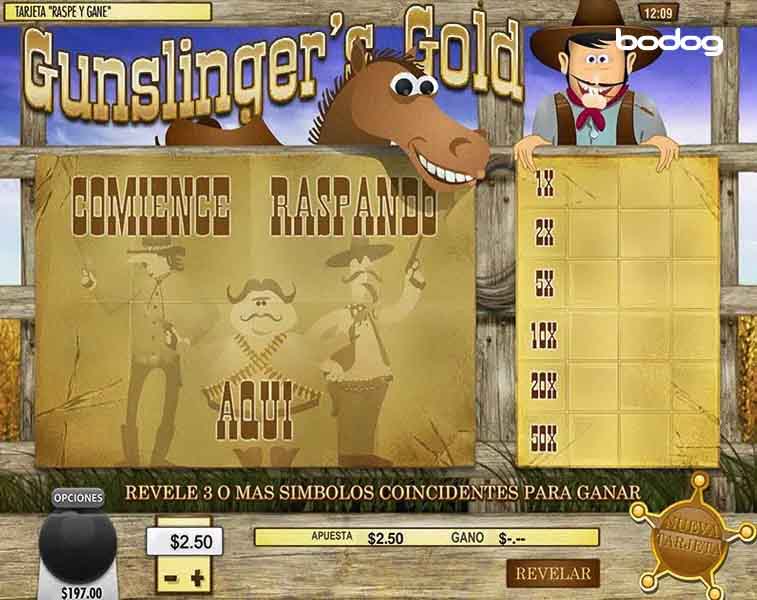 Gunslinger’s Gold nueva tarjeta