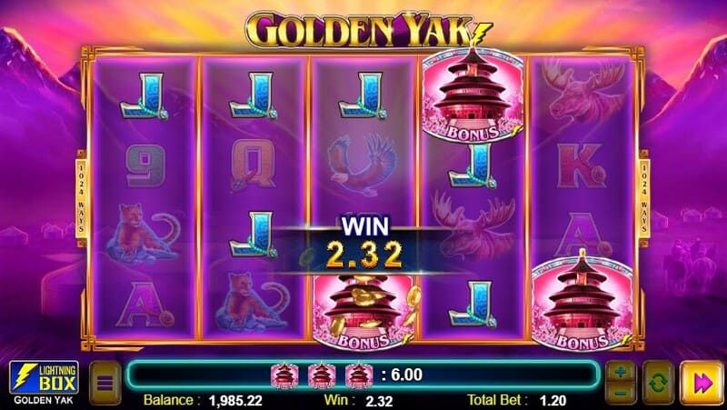 golden yak bonus bodog