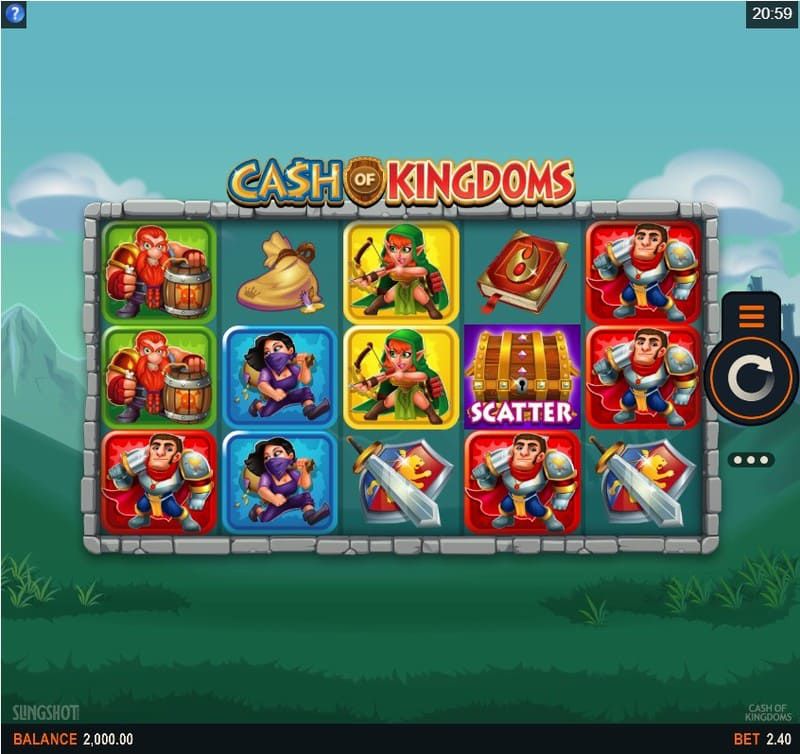 cash kingdoms slot bodog