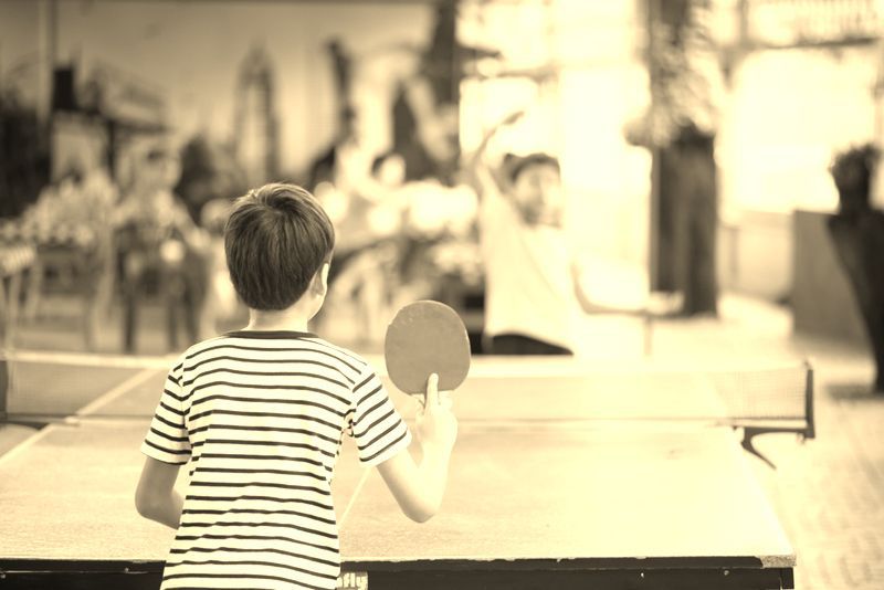 recreio escolar tenis mesa