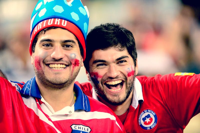 fans chile copa america