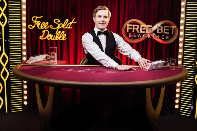 free split double blackjack