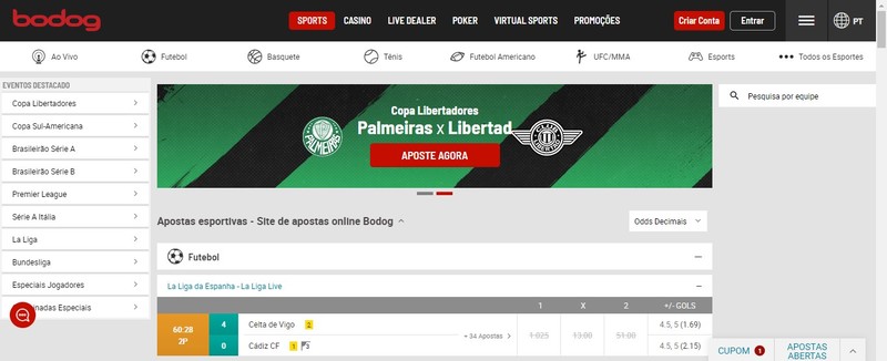 apostas esportivas bodog