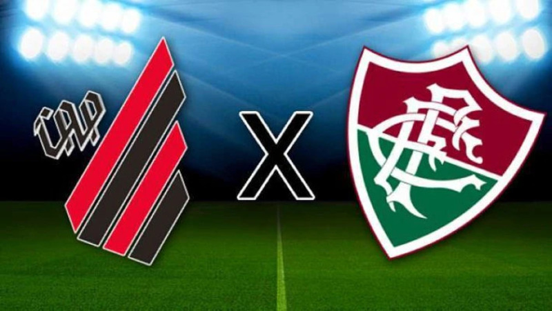 escudos athletico e fluminense