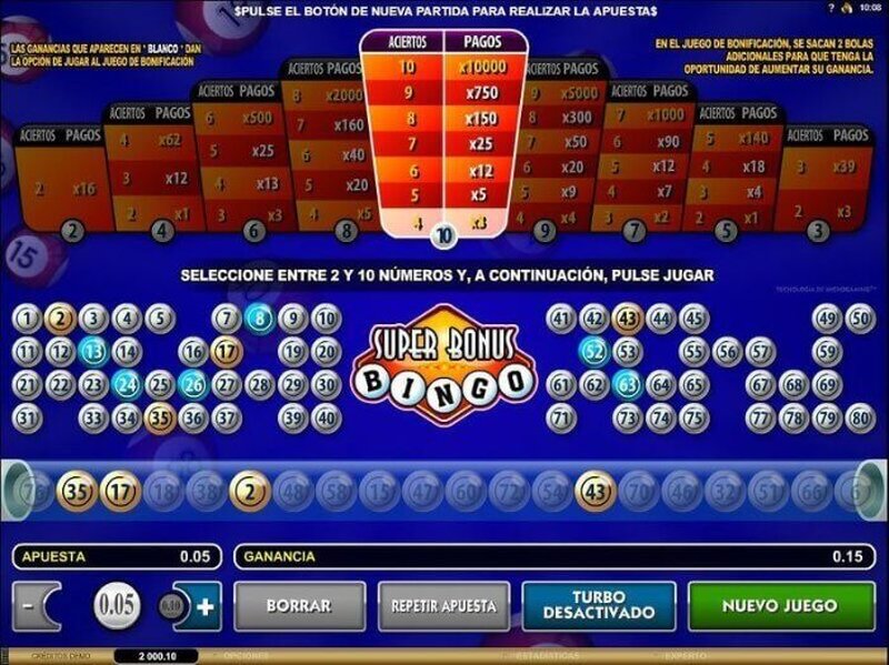 super bingo online