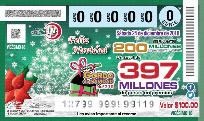 billete gordo navidad