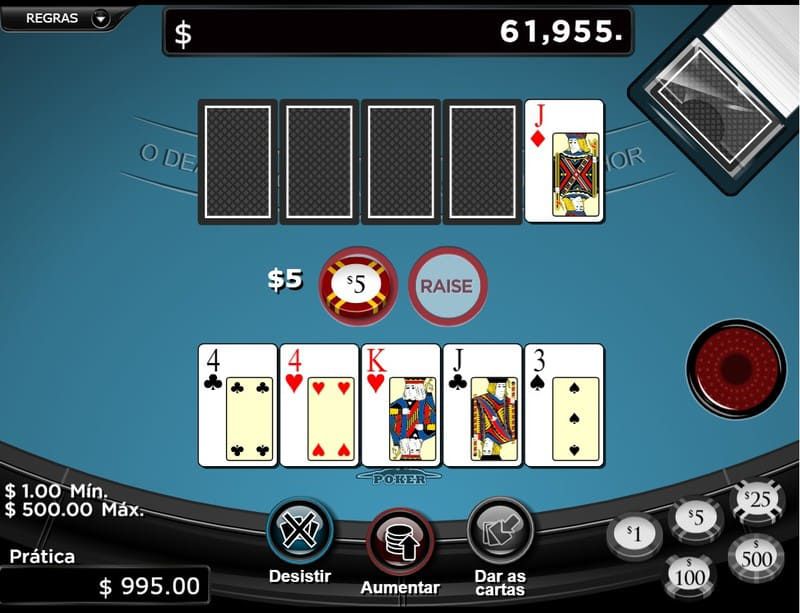 jogar caribbean poker online