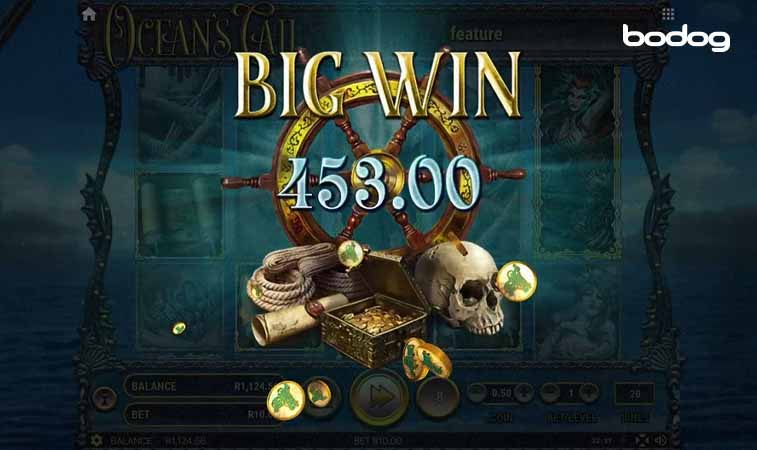 Gran premio en el slot Ocean's Call