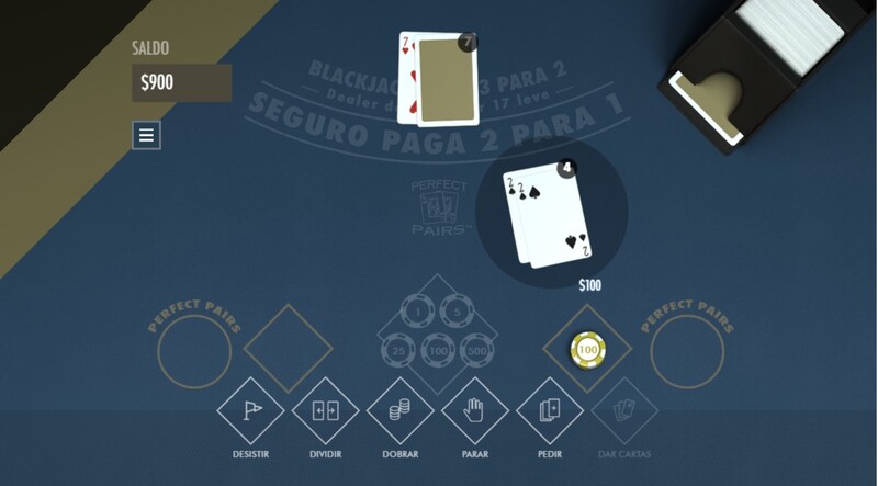 par perfeito blackjack perfect pairs 1