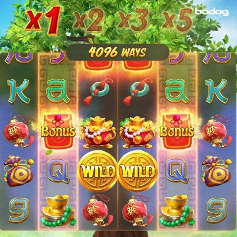 pantalla inicial del slot Tree of Fortune