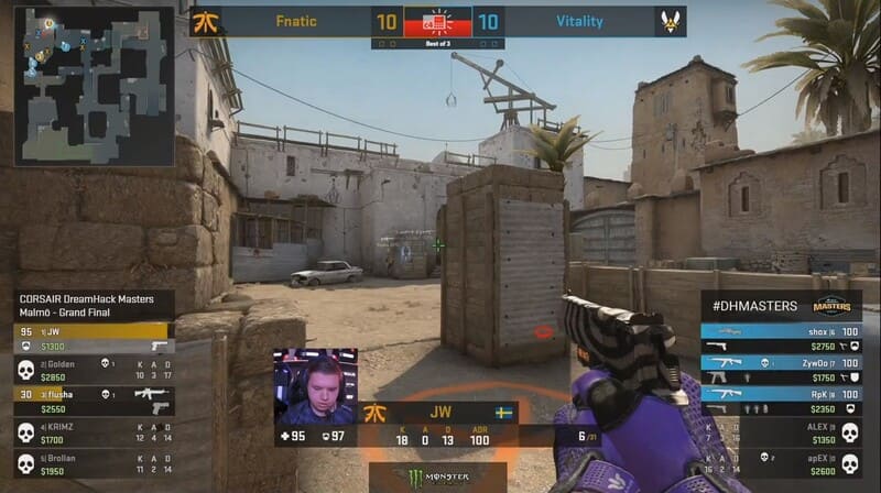 fnatic vitality dhmasters