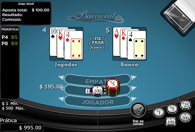 jogar baccarat