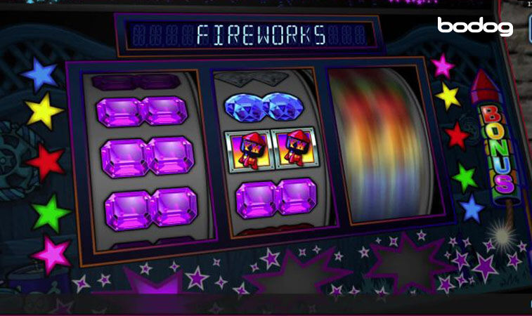 Rolos do slot Funsize Fireworks
