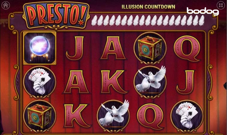 Juego tragamoneda Presto