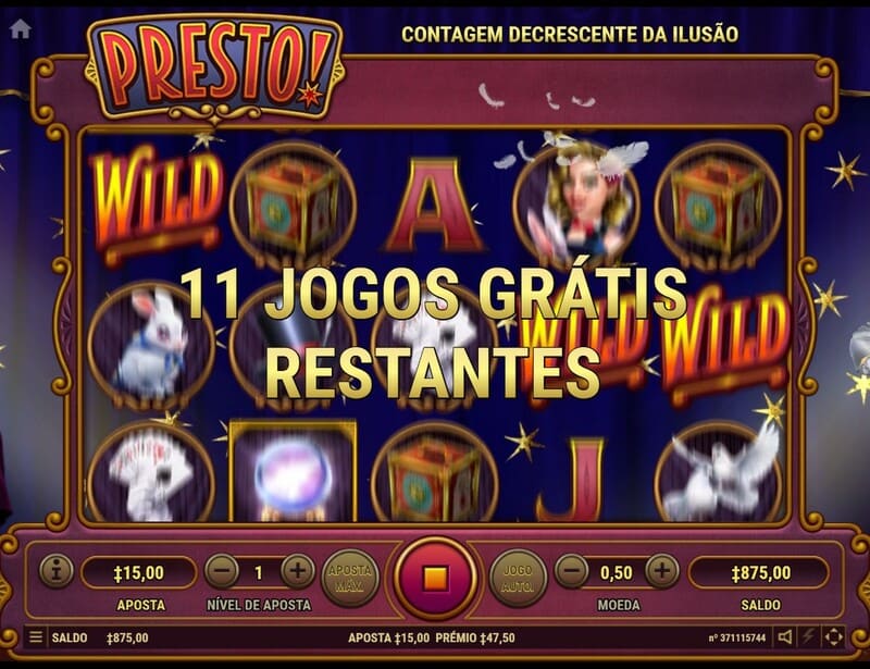 presto slot jogos gratis