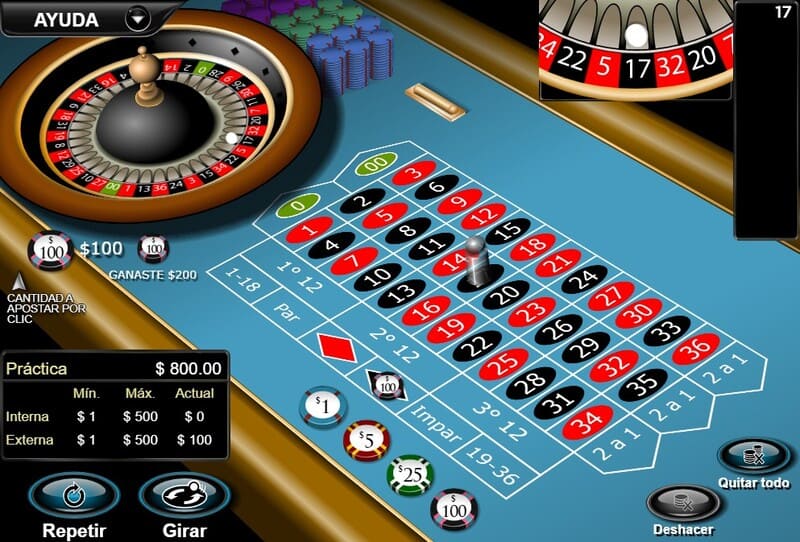 ruleta online apuestas mexico