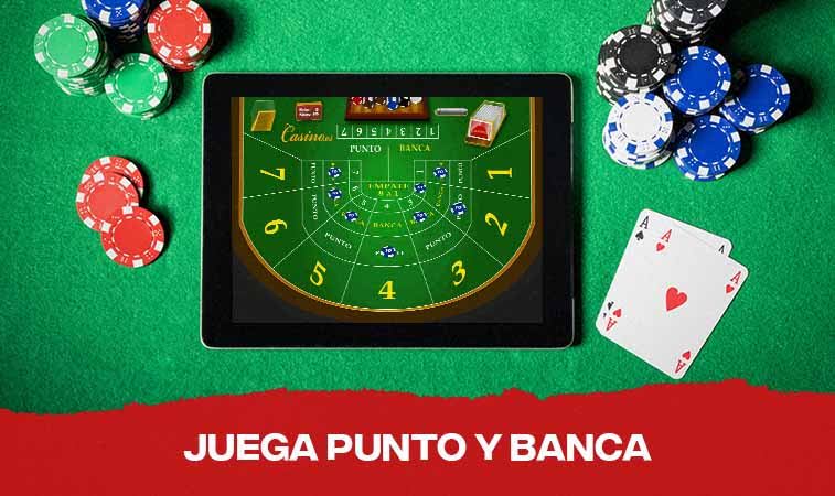 punto banca juego Mesa de baccarat vista de cerca