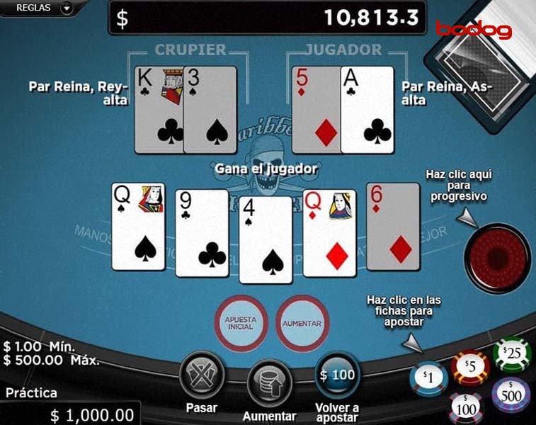 jugar al Caribbean Hold’em