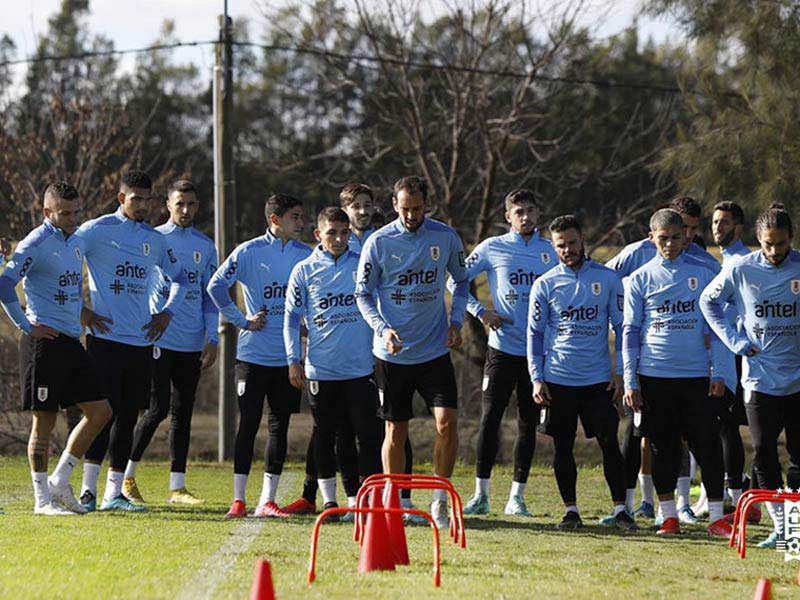 entrenamiento uruguay