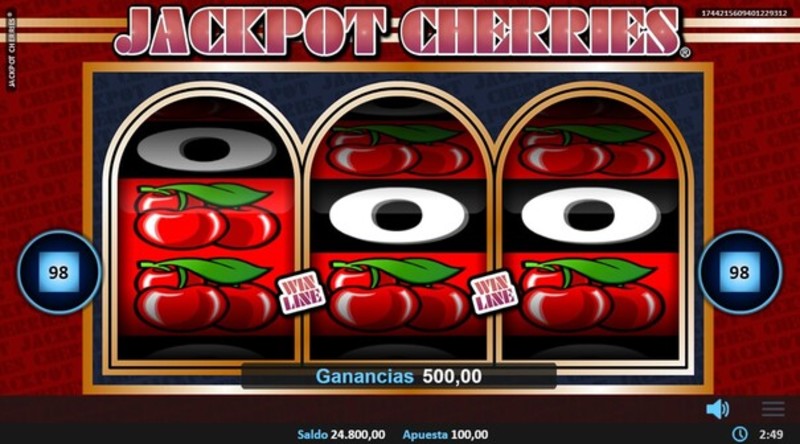 jackpot cherries