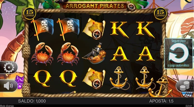 jogar arrogant pirates