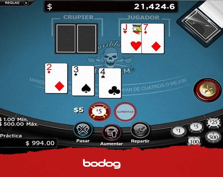 jugar al Caribbean Hold’em