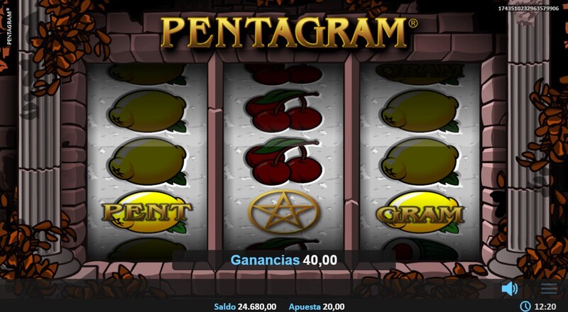 simbolo pentagram slot