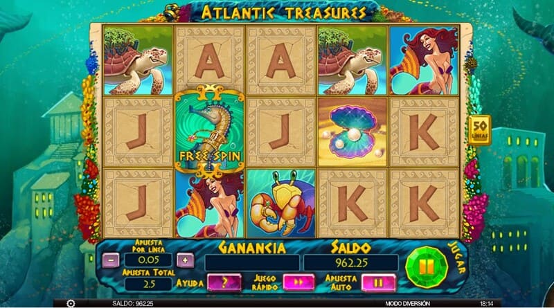 apuesta atlantic treasures