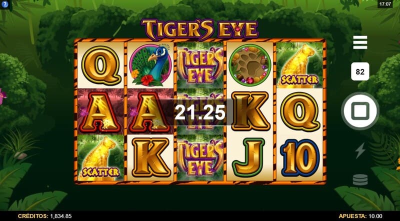 apuesta Tiger’s Eyes