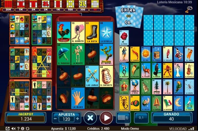 jugar loteria mexicana bonus