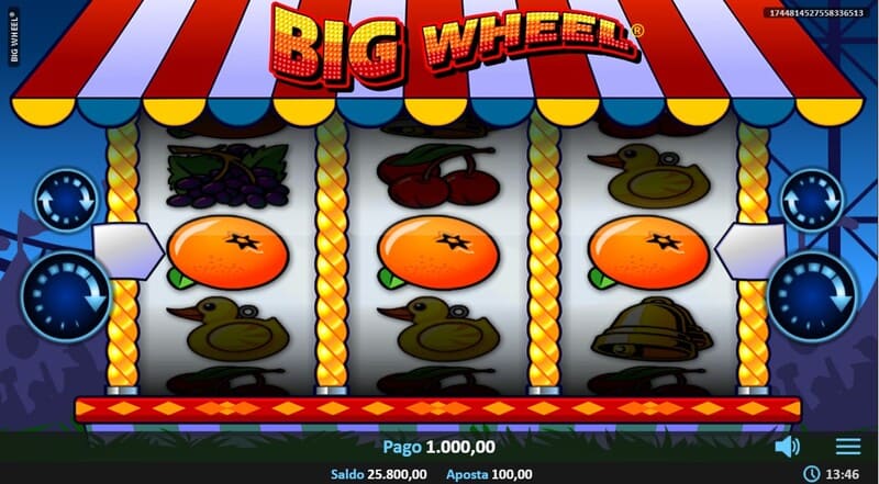 pagamento big wheel