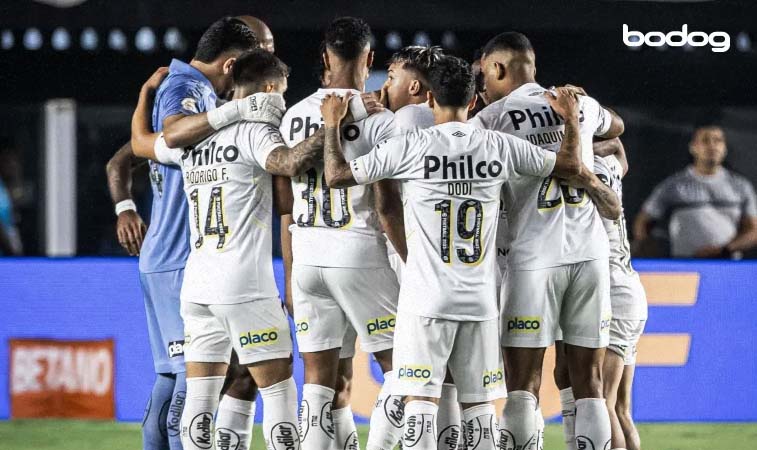 Como o Santos está no Brasileirão