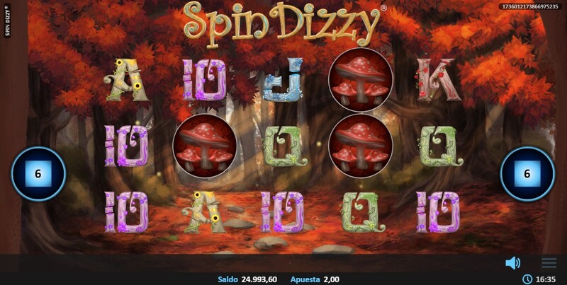 spin dizzy apuesta