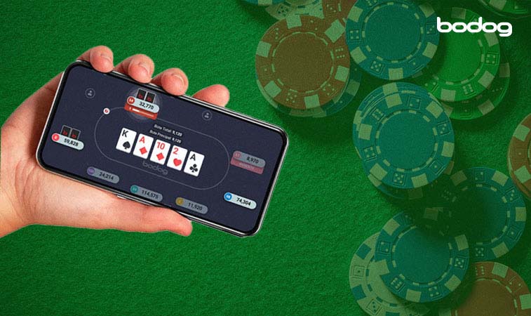 apostar poker movil 2 Móvil en una ronda en vivo de poker en Bodog