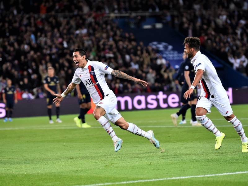 di maria gol psg madrid