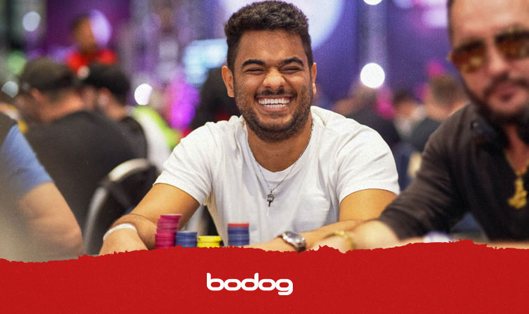 Gabriel Tavares, grande vencedor da série de poker Mad Monday
