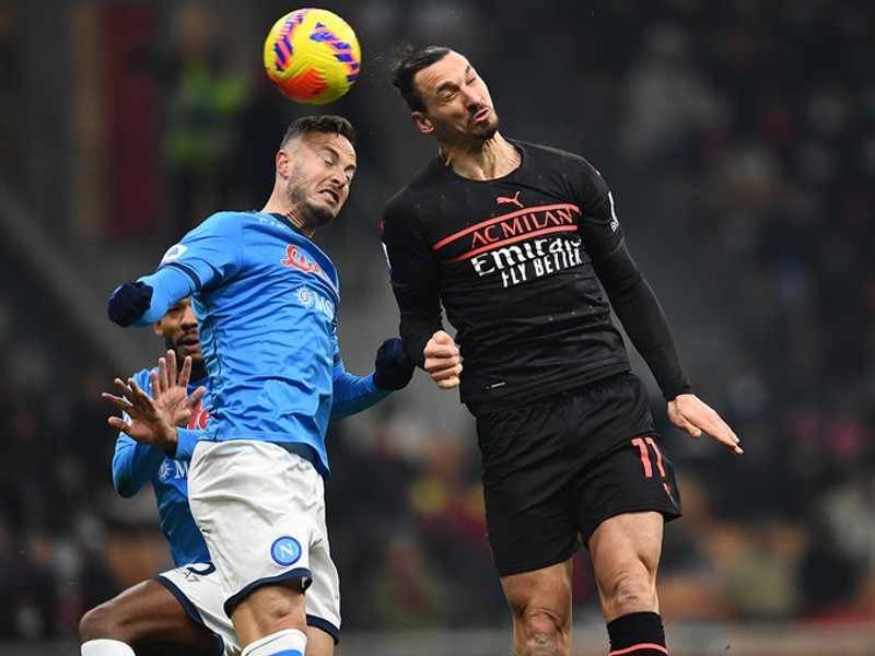 zlatan ibrahimovic milan napoli