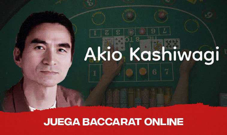 akio kashiwagi baccarat Mesa de baccarat y Akio Kashiwagi