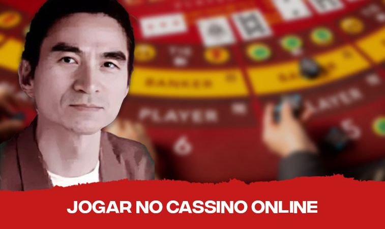 Akio Kashiwagi e mesa de baccarat