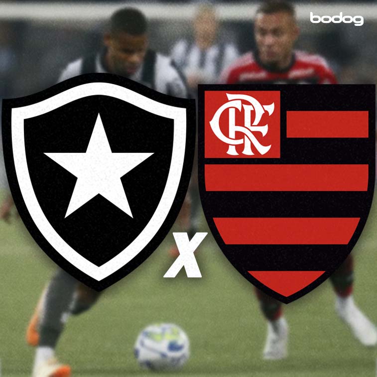 Aposte em Botafogo x Flamengo no Brasileirão