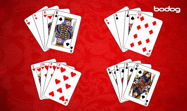 Manos de poker omaha