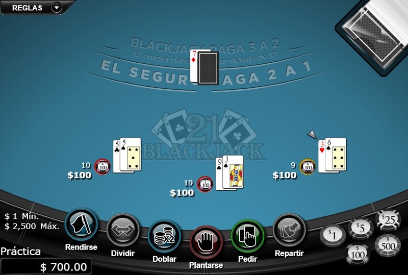 apostar blackjack online