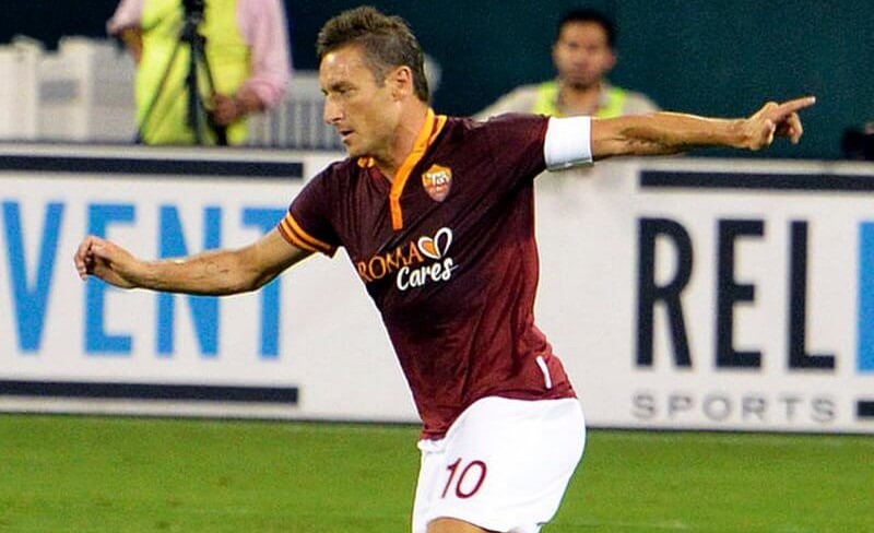 francesco totti roma jugador