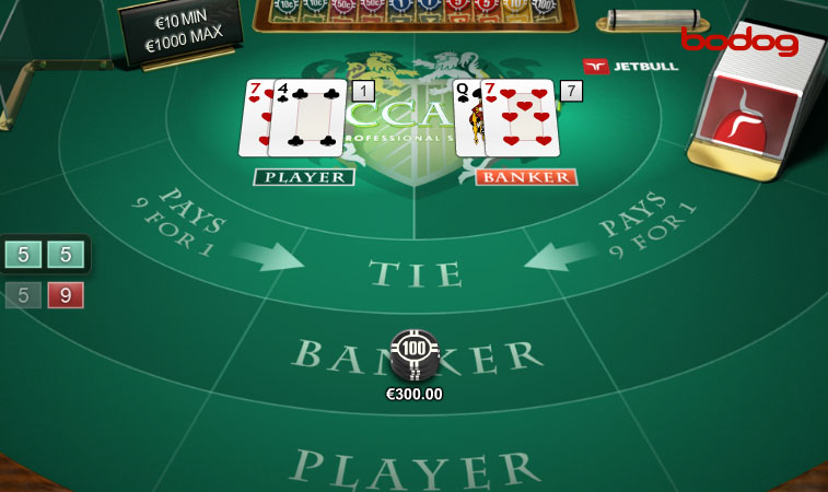 baccarat cassino online Aposta na banca no baccarat