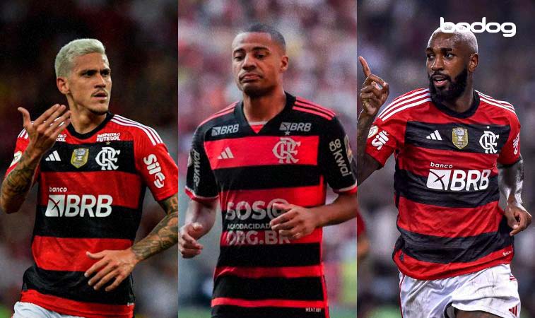 Destaques da equipe do Flamengo