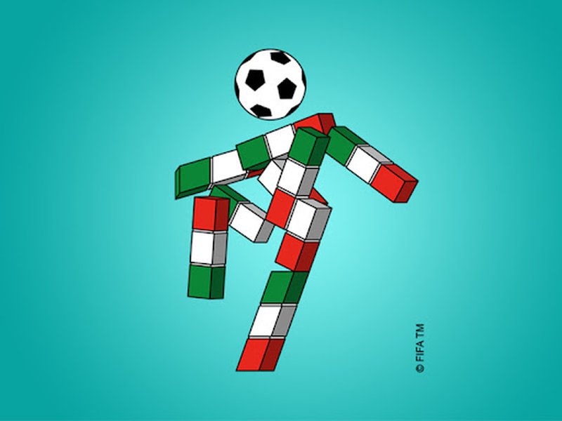 mascote italia copa mundo